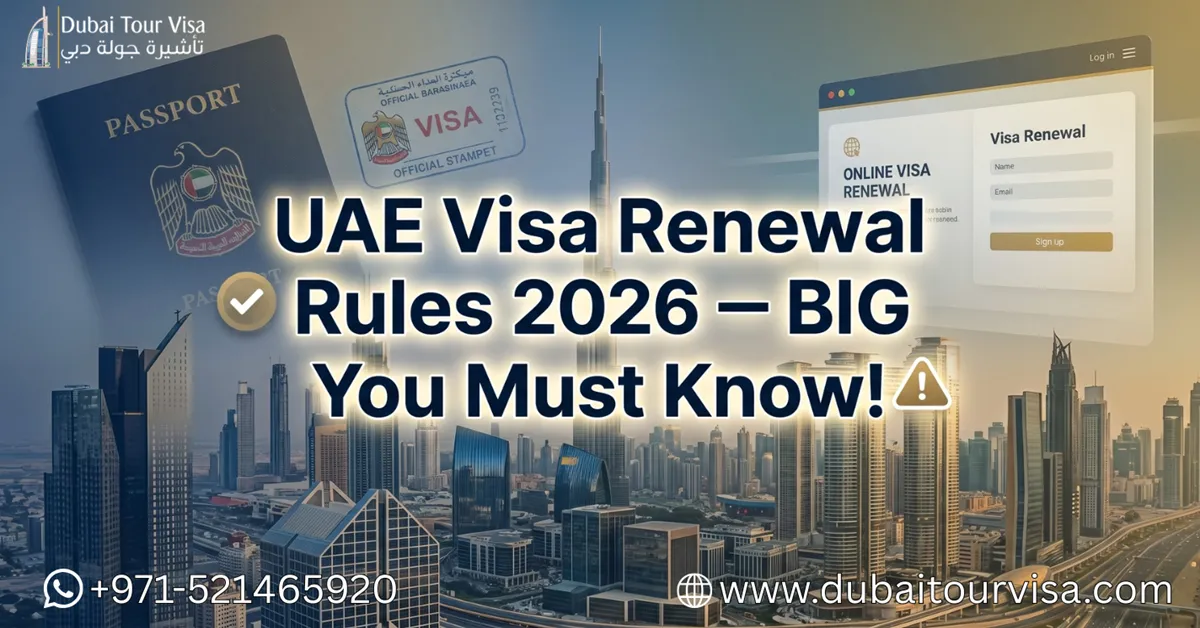 A Comprehensive Guide to UAE New Visa Renewal Rules in 2026